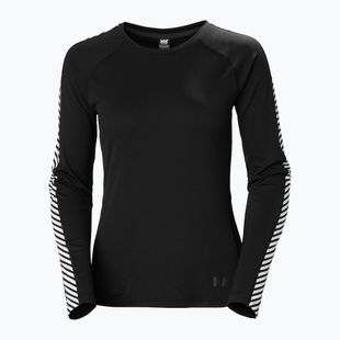 Dámská termoakční mikina Helly Hansen Lifa Active Stripe Crew černá