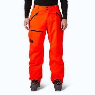 Pánské lyžařské kalhoty Helly Hansen Sogn Cargo neon orange