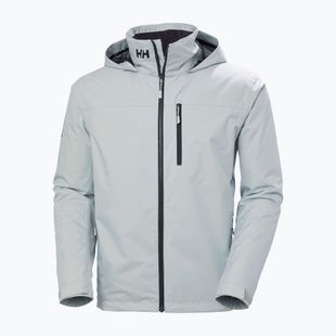 Pánská jachtařská bunda Helly Hansen Crew Hooded Midlayer 2 grey fog