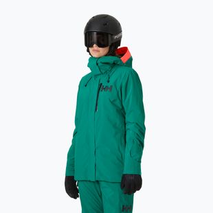 Dámská lyžařská bunda Helly Hansen Powshot emerald 