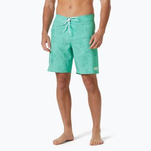 Pánské plavecké šortky Helly Hansen HP Board 9" 3.0 lagoon sea map camo aop
