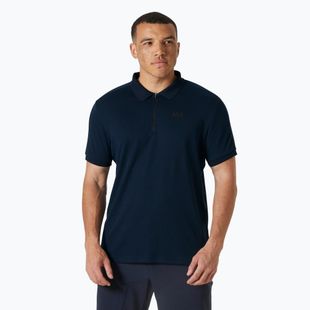Pánská polo tričko  Helly Hansen Hp 1/2 Zip navy