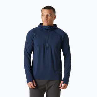 Pánská trekingová mikina Helly Hansen Shine Solen 1/2 Zip Hoodie navy