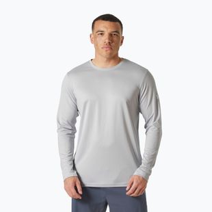 Pánské tričko Longsleeve Helly Hansen HH Tech Crew 2.0 LS grey fog