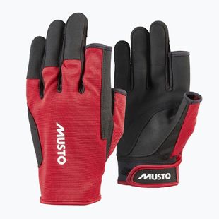 Jachtařské rukavice Musto Essential Sailing Long Finger 2.0 true red 