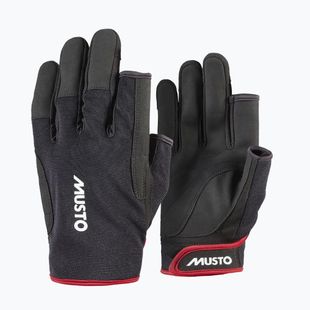 Jachtařské rukavice Musto Essential Sailing Long Finger 2.0 black