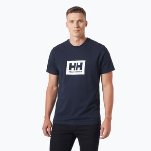 Pánské tričko Helly Hansen Box T 2.0 navy