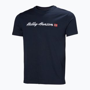 Pánské tričko Helly Hansen Core Graphic T 2.0 T navy