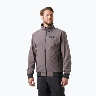 Pánská jachtařská bunda Helly Hansen HP Racing Lifaloft Bomber sparrow grey