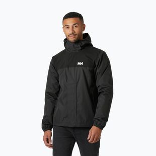 Pánská bunda do deště Helly Hansen Vancouver Fleece Lined ebony
