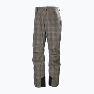 Pánské lyžařské kalhoty Helly Hansen Legendary Insulated pebble broxburn plaid aop