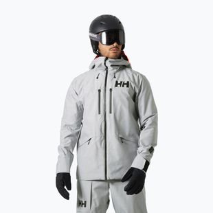Pánská lyžařská bunda Helly Hansen Garibaldi 2.0 grey/melange