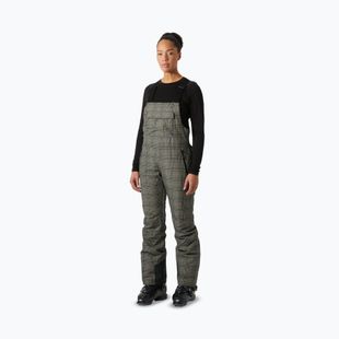 Dámské lyžařské kalhoty Helly Hansen Legendary Insulated Bib pebble broxburn plaid aop