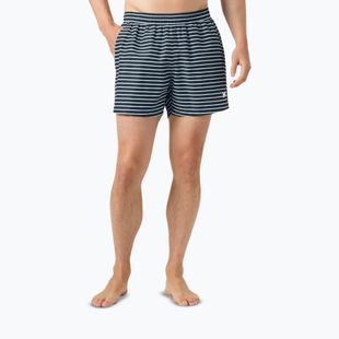 Pánské jachtařské šortky Helly Hansen Newport Trunk 4.5" navy stripe aop