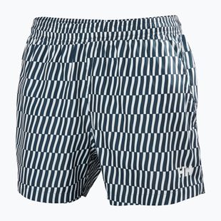 Pánské jachtařské šortky Helly Hansen Newport Trunk 4.5" navy offset stripe aop