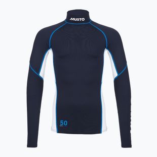 Pánské plavecké tričko Longsleeve Musto Championship Rash Guard navy/white