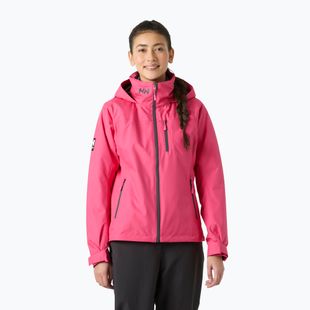 Dámská jachtařská bunda Helly Hansen Crew Hooded Midlayer 2.0 hot pink