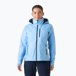 Dámská jachtařská bunda Helly Hansen Crew Hooded Midlayer 2.0 bright blue