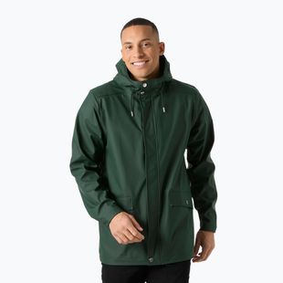 Pánská nepromokavá bunda Helly Hansen Moss Rain Coat dark jungle