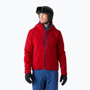 Pánská lyžařská bunda Helly Hansen Alpha Lifaloft red