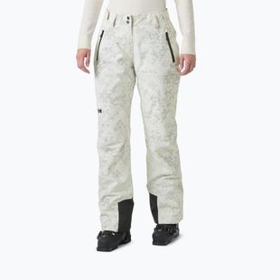 Dámské lyžařské kalhoty Helly Hansen Legendary Insulated cream new nordic aop