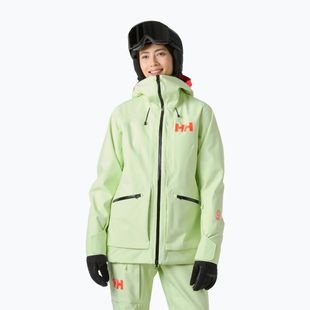 Dámská lyžařská bunda Helly Hansen Powderqueen 3.0 washed lime