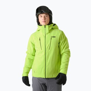Pánská lyžařská bunda Helly Hansen Alpha 4.0 luminous green
