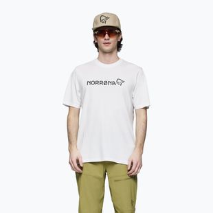 Pánské tričko na lezení NORRONA Cotton Viking pure white