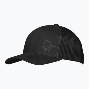 Kšiltovka NORRONA Snap Back Trucker Mesh caviar black