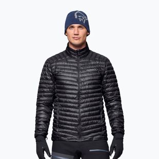 Pánská péřová bunda NORRONA Trollveggen Down800 Super Light caviar black