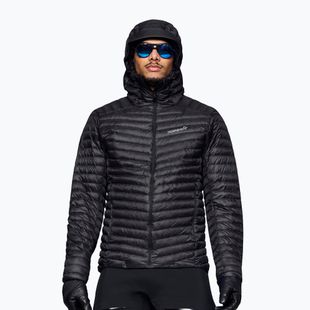 Pánská péřová bunda Norrona Trollveggen Down800 Super Light Hood Caviar Black
