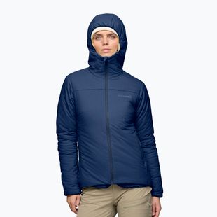Dámská zateplená bunda NORRONA Femund Thermo60 Zip Hood indigo night