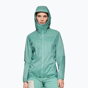 Dámská větrovka NORRONA Faketind Aero60 Zip Hood aqua haze