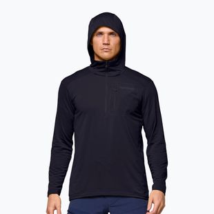 Pánská trekingová mikina NORRONA Falketind Warm1 Hood caviar black