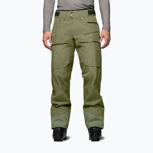 Pánské lyžařské kalhoty Norrona Lofoten Gore-Tex Insulated deep lichen green