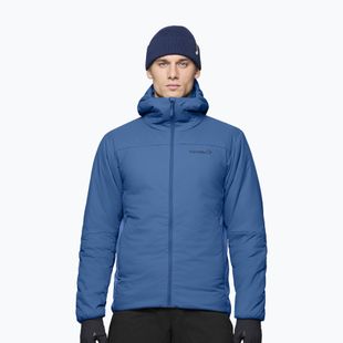 Pánská zateplená bunda NORRONA Femund Thermo60 Zip Hood dark blue