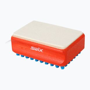 Kartáč na lyže Swix Brush for Cera F, felt/nylon červený T166B