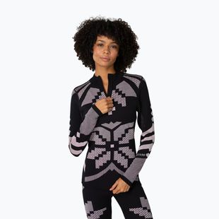 Dámská termo mikina KARI TRAA Faith Half Zip black