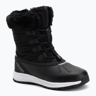 Dětské sněhule Viking Footwear Equip Warm Waterproof Zip black/granite