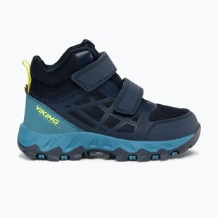 Dětské boty do vody Viking Track Mid 2V Waterproof navy/demin