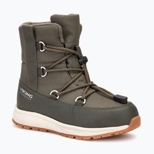 Dětské sněhule Viking Footwear Equip Warm Waterproof SL olive