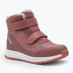 Dětské sněhule Viking Footwear Equip Glow Warm WP 2V pink