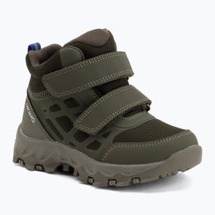Dětské boty do vody Viking Track Mid 2V Waterproot olive