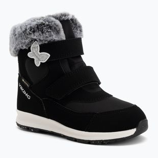 Dětské sněhule Viking Footwear Belle Butterfly Warm GTX 2V black