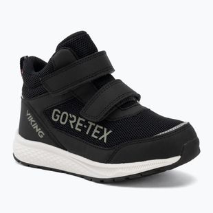 Dětská obuv Viking Footwear Bouncy Mid 2V Gore-Tex černá