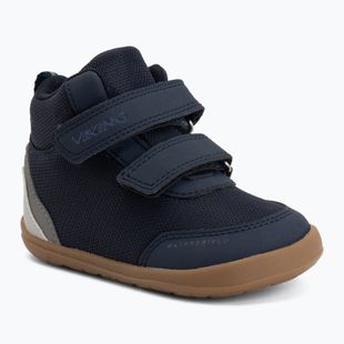 Dětské barefoot boty Viking Alv Barefoot Mid 2V Waterproof navy