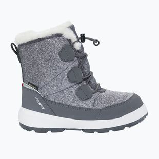 Dětské sněhule Viking Footwear Toasty Glitter Warm Gore-Tex Zip dark grey