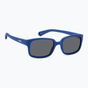 Dětské sluneční brýle Polaroid PLD K008/S matte blue/grey polarized