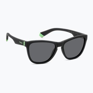 Dětské sluneční brýle Polaroid PLD 8056/S matte black/grey polarized