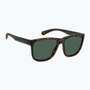 Pánské sluneční brýle Polaroid PLD 2155/S matte brown havana/green polarized